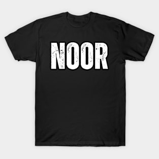 Noor Name Gift Birthday Holiday Anniversary T-Shirt